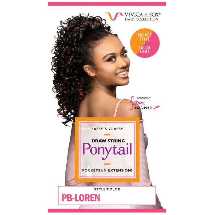 Vivica A Fox Sassy & Classy Drawstring Ponytail - PB-LOREN - Image 4