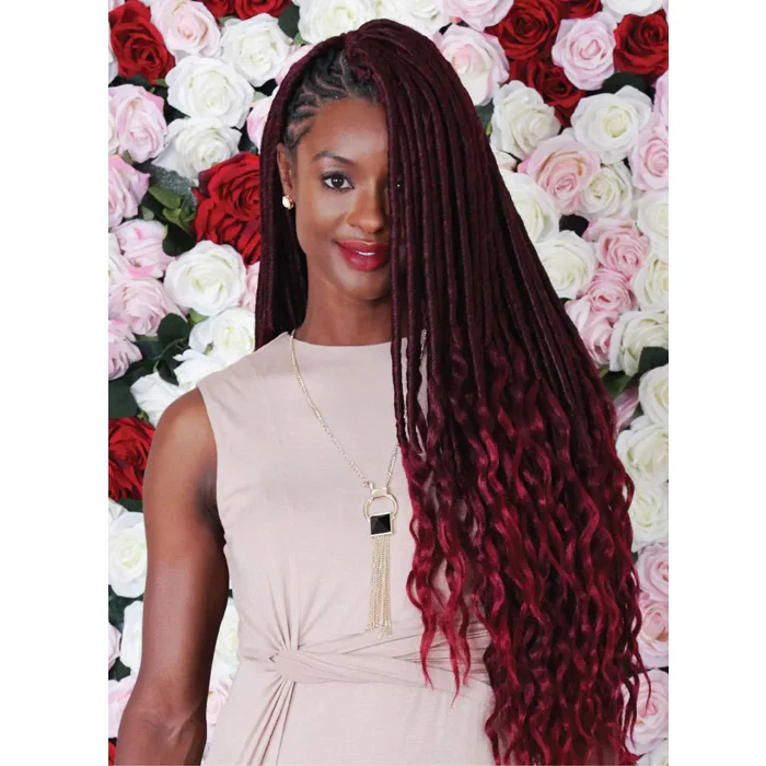 Zury Goddess Loc Crochet Braid 2X LOOSE WAVE 18 Inch - Image 3