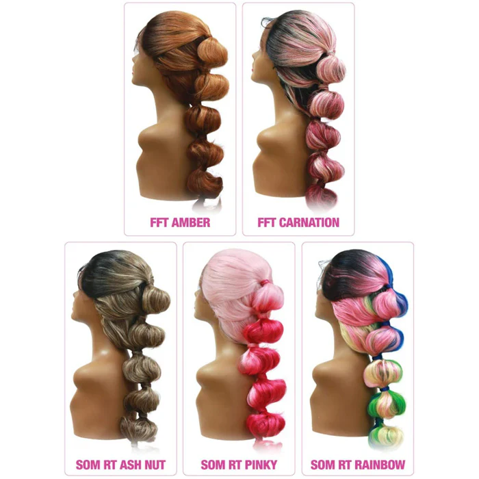Zury Sis Beyond Barbie Doll Lace Front Wig - BYD LACE H BUBBLE - Image 4