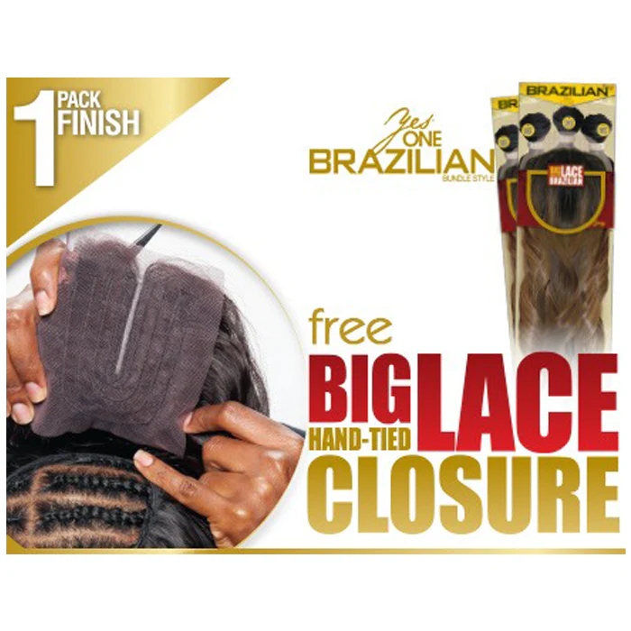 Zury Sis Brazilian YesOne Weave - PERUVIAN (1Pack Finish + Big Closure) 16/18/20" - Image 3
