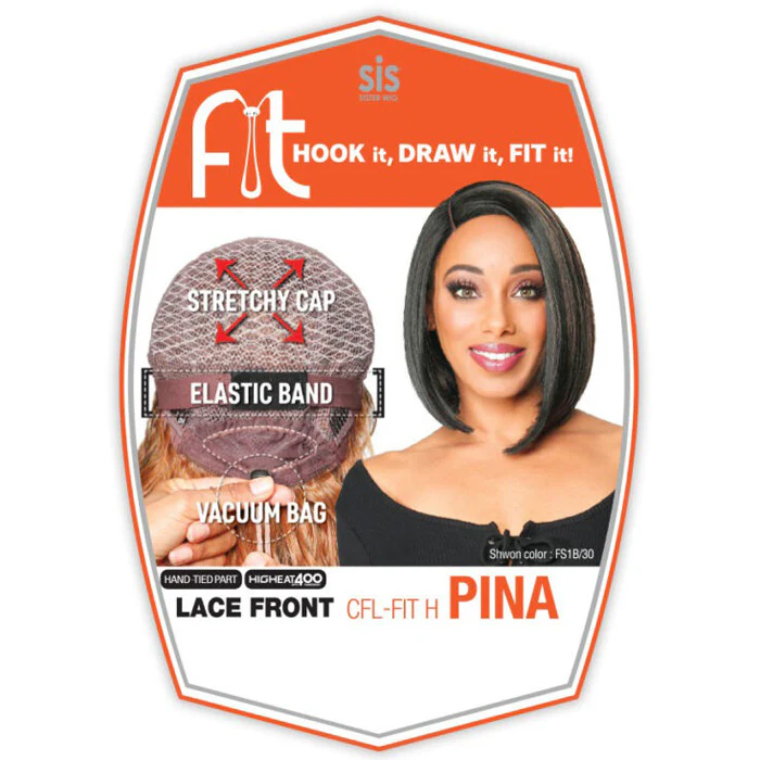 Zury Sis Comfy Cap Customized Fitting Lace Part Wig - CFL-FIT H PINA - Image 3