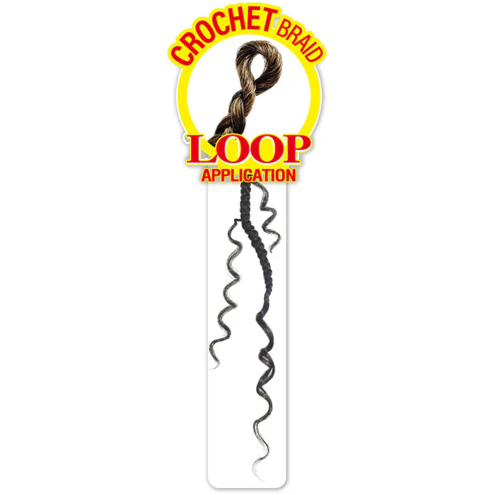 Zury Sis Loop Crochet Braid 100 Strands One Pack - V11 BOHO CURLY 12/13/14"3X - Image 5
