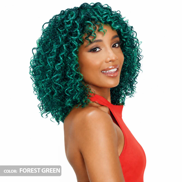 Zury Sis Naturally Layered Curls Hand-Tied Center Crown Wig - FW-AQILA - Image 2