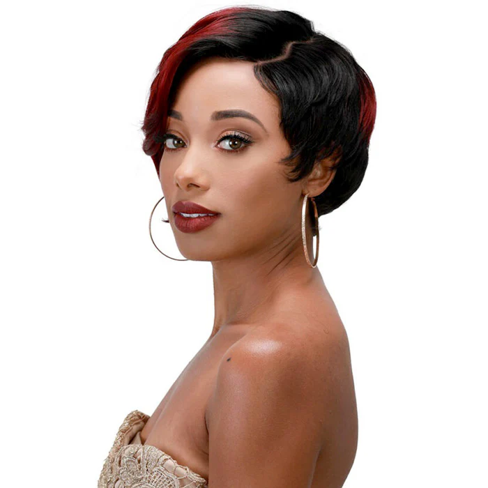 Zury Sis Sassy Razor Chic Zig Zag Lace Part Wig - SASSY RC-H LOZA - Image 3