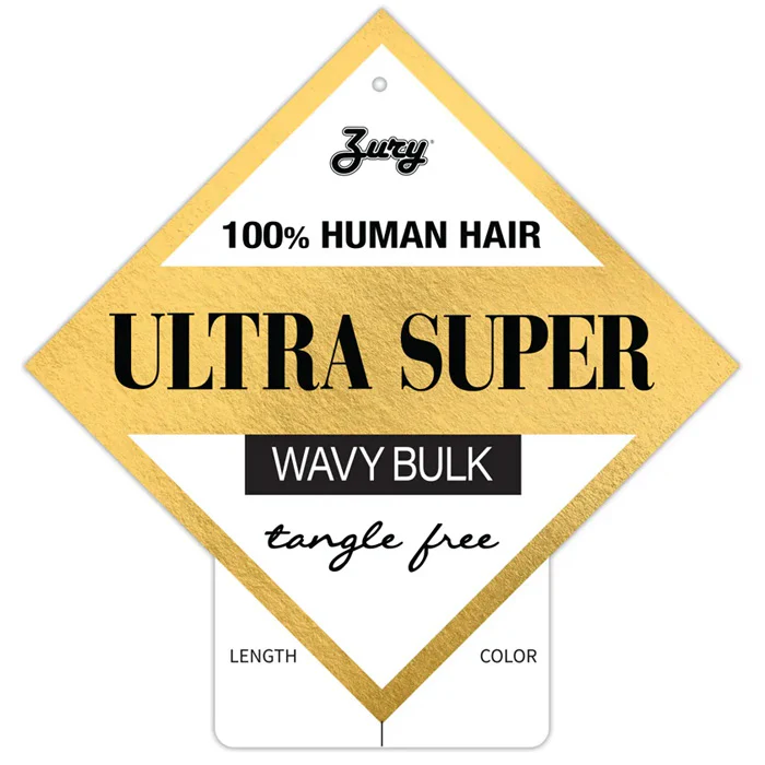Zury Sis Ultra Super 100% Human Hair Braids - WAVY BULK 18" - Image 2